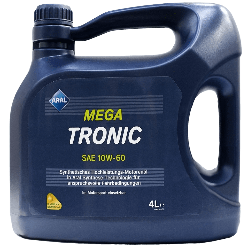 Моторное масло Aral MegaTronic 10W-60, 4л